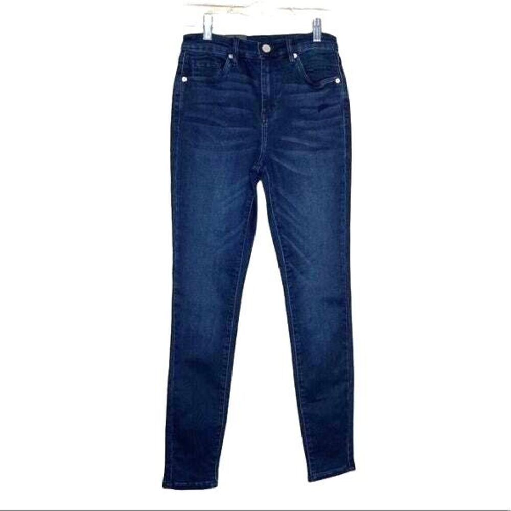 Blank NYC Womens Skinny Jeans Size 27 Dark Blue Stretch‎ Denim New Tags